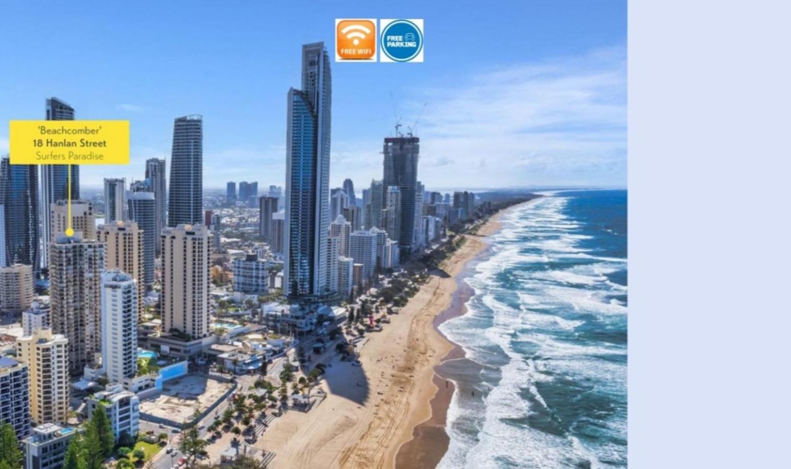 Beachside Apartment In The Heart Of Surfers Paradise - Free Parking Gold Coast Exterior foto